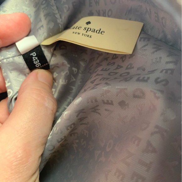 Kate Spade ♠️ Star Bright Owl Tomi Backpack, Gray Leather EUC NLA- Hard to find - Picture 6 of 11